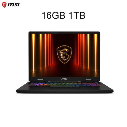 2025 MSI Crosshair A16 HX Gamer Laptop 16 hüvelykes QHD 2.5K 240Hz IPS képernyő Netbook AMD Ryzen R9-7945HX 32GB 2TB RTX5060 Notebook