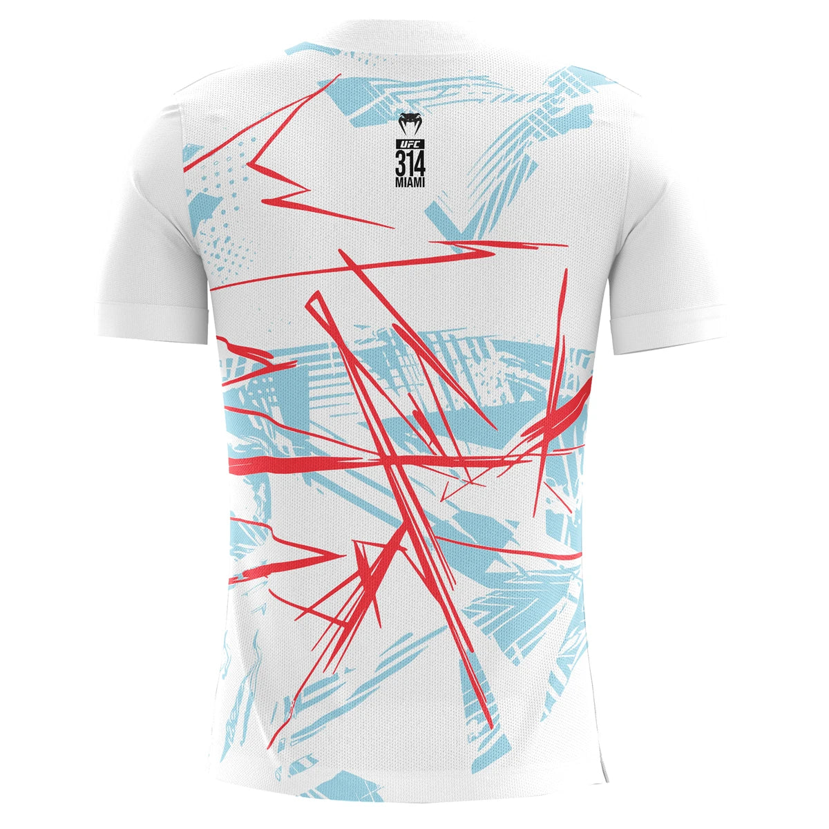 UFC Casual Streetwear Men T-Shirts 2025 New Fashion Line Striped Colorful 3D Print Short Sleeve Tops Male Sports MMA Fitness Tee