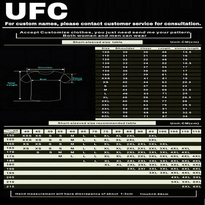 UFC Casual Streetwear Men T-Shirts 2025 New Fashion Line Striped Colorful 3D Print Short Sleeve Tops Male Sports MMA Fitness Tee