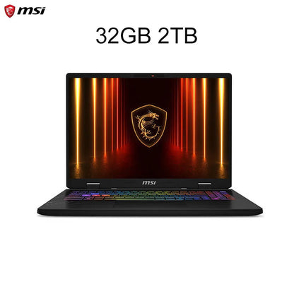 2025 MSI Crosshair A16 HX Gamer Laptop 16 hüvelykes QHD 2.5K 240Hz IPS képernyő Netbook AMD Ryzen R9-7945HX 32GB 2TB RTX5060 Notebook